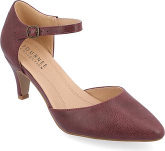 Journee Collection Women & apos;s Bettie Medium and Wide Width Pumps