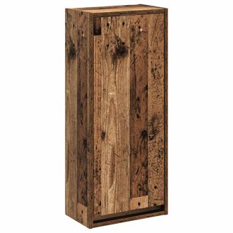 vidaXL Vanidad De Lavabo Montada En La Pared Madera Envejecida Vidaxl