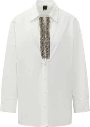 Pinko Mujer, Blusas y Camisas, Blanco, Talla: L