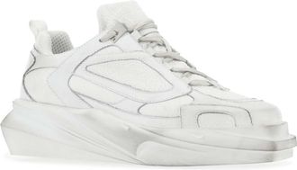 Alyx Womens White Leather Hiking Sneakers Wth0001