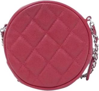 Chanel Pre-owned Timeless Classic Caviar Skin Schoudertas - Dames - Vintage Schoudertas - Rood - ONE Size - Leer - Vintage