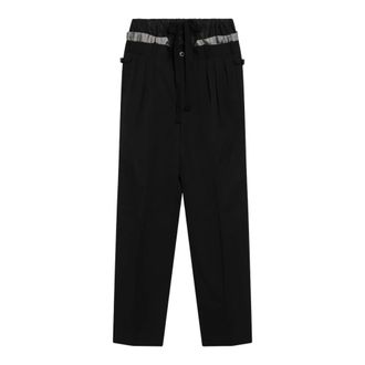 Maison Margiela Straight Trousers - male - Maison Margiela - Straight Trousers - Black - L - Trousers