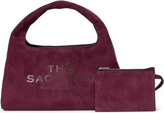 Marc Jacobs The Suede Mini Sack Bag Womens Handbags Dark Plum