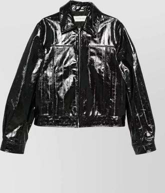 Dries Van Noten leather jacket