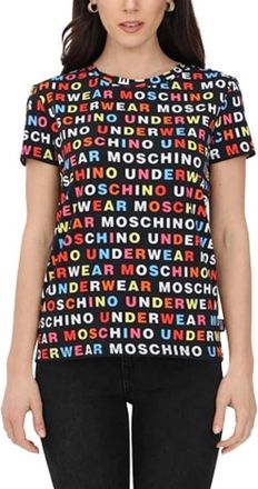 Moschino A19129 T-shirt - Dames - T-shirts - Veelkleurig - XS - Katoen - Tops