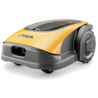 STIGA Sports G 600 - Cortapelos para robot inal&aacute;mbrico, con cable perif&eacute;rico, bater&iacute;a de 2,5 Ah, 600 m2 de superficie de corte, 4 cuchillas giratorias - Stiga