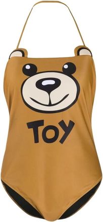 Moschino 1888 Kostuum Toy Orecchie - Dames - Badpakken - Bruin - M - Badmode
