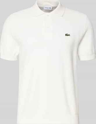 Lacoste Regular Fit Poloshirt aus reiner Baumwolle in Offwhite, Gr&ouml;&szlig;e XXXL