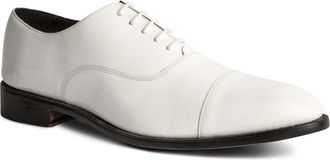 Anthony Veer Clinton Cap Toe Oxford in White at Nordstrom Rack, Size 6.5