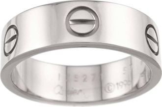 Cartier White Gold (18K) Band Ring (Pre-Owned)