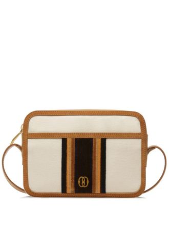 Bally Day Out striped shoulder bag - Neutrals