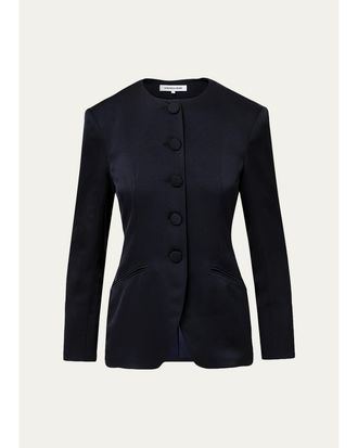 Veronica Beard Wryllen Single-Breasted Jacket