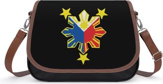 Generic Flag of Philippine Fashion Womens Crossbody Bags Novelty Handbag Shoulder Bag Purse
