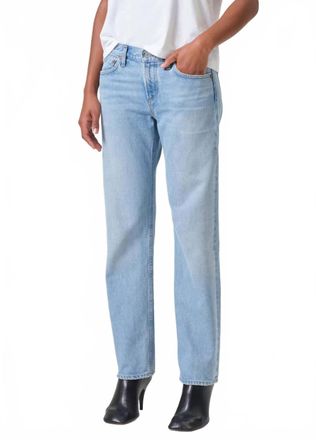A Gold E Womens Amber Low Rise Straight Jean In Intact