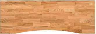 vidaXL Vidaxl - Tablero escritorio rectangular madera maciza roble marrón claro