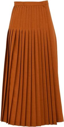 Beatrice .B Donna Model Rokken - Dames - Midirokken - Bruin - S - Rokken