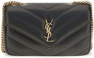Saint Laurent LouLou Shoulder Bag Black