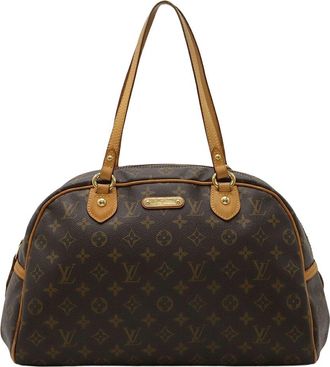 Louis Vuitton Multicolor Coated/Waterproof Canvas Montorgueil Gm (Authentic Pre-Loved)
