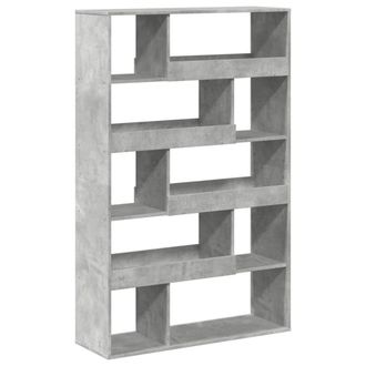 Berkfield Home Bookcase Concrete Grey 100x33x156.5 cm Engineered Wood