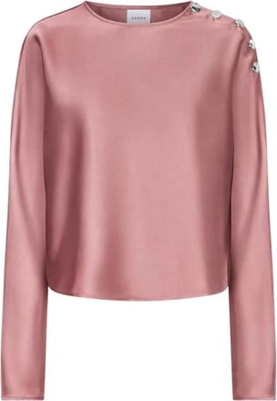 Dante6 Dames, Blouses & Shirts, Roze, Maat: XS Satijn