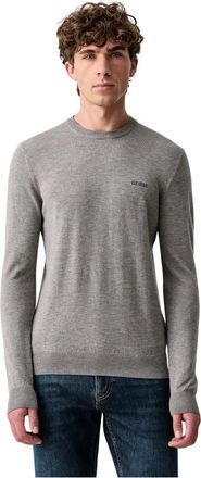 Guess Truien & Vesten, Heren, Grijs, XL, Wol, Marcos Sweater