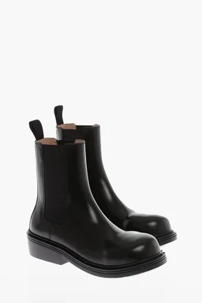 Bottega Veneta Stivaletti Chelsea FIREMAN con Suola in Gomma Bottega Veneta