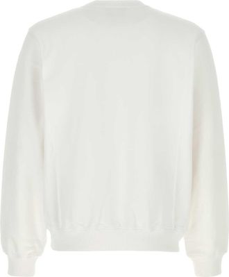 Casablanca Mens &Eacute;quipement Sportif Sweatshirt White Organic Cotton Sweater