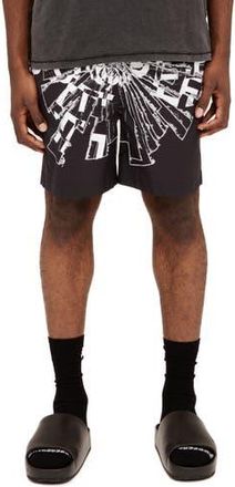 Purple All Around Performance Shorts in Black at Nordstrom Rack, Size Xx-Large