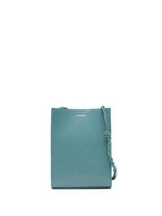 Jil Sander Borsa a spalla con stampa - Blu