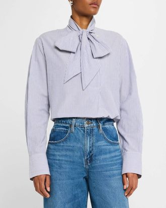 Vanessa Bruno Esteban Blouse In Blue