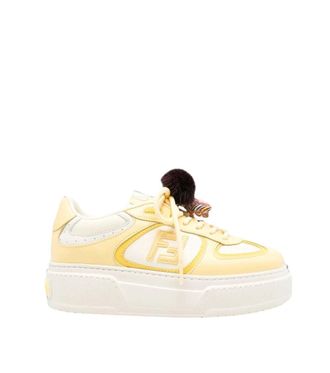 Fendi Yellow Logo FF Sneakers