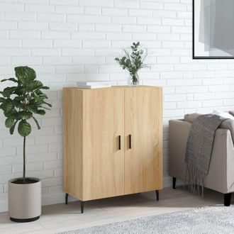 vidaXL Vidaxl - Aparador De Madera De Ingenier&iacute;a Roble Sonoma 69,5x34x90 Cm