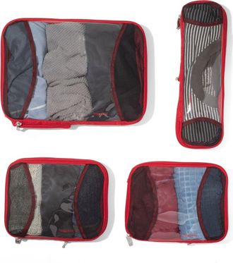 Baggallini Womens Compression Packing Cube 4 Piece Set