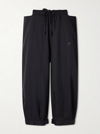 adidas Originals + Y-3 Pantaloni Cropped A Gamba Larga In Jersey Riciclato - Nero