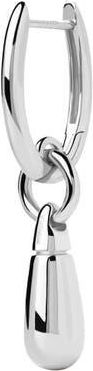 PD Paola Jupiter Single Hoop in Silver at Nordstrom