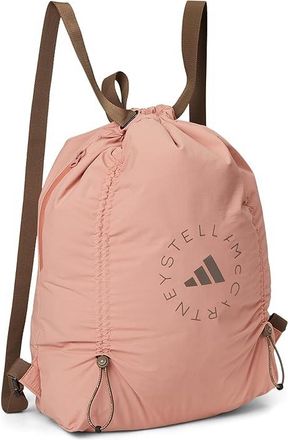 adidas by Stella McCartney By Stella McCartney Gymsack JY4198 Bags Light Rosewood Brown Moss, Polyester