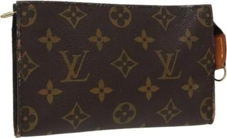 Louis Vuitton Pre-owned Wallets, female, Brown, Size: ONE SIZE Pre-owned Canvas Wallet