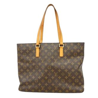 Louis Vuitton Pre-owned Tote Bags, female, Brown, Size: ONE SIZE Pre-owned Canvas Tote Bag