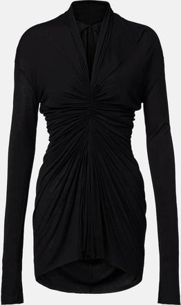 Rick Owens Abito corto con rouches