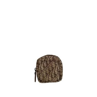Dior Pre-owned Porta Monete Oblique Trotter - - Pre-owned - Donna - Marrone - ONE SIZE