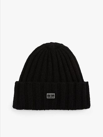 Tommy Hilfiger Gorro Heritage en mezcla de lana con insignia