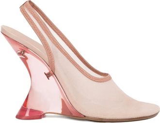 Dries Van Noten Slingback pumps met sleehak - Roze