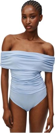 Undress Code Buttercup Bodysuit - Dames - Bodies - Blauw - S - Tops