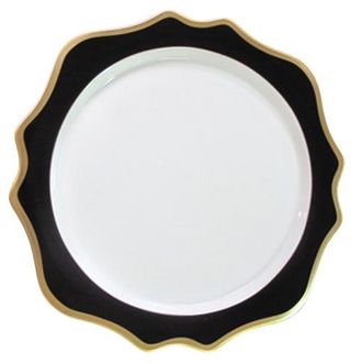 Anna Weatherley Annas Palette Charger Plate in Black at Nordstrom