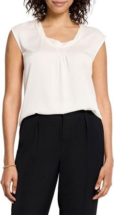 Nic+Zoe Nic+Zoe Petite Satin Chiffon Jacket Layer