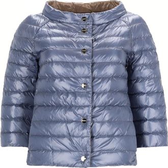 Herno Reversible Boxy Horizontal Quilted Coat