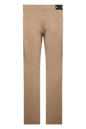 Stone Island Mens Trousers Straight Cut Beige Cotton