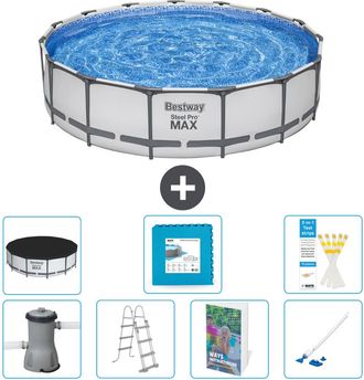 Bestway Piscina Bestway Steel Pro Max Redonda - 457x122 Cm - 8-piezas S531