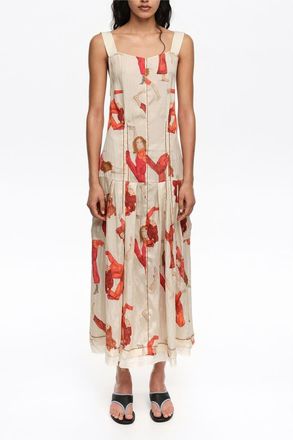 Bimba & Lola Dancers A-line strappy dress at Nordstrom, Size Medium Eu