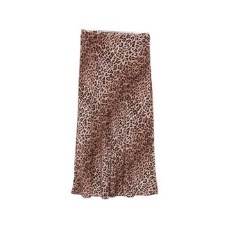 Rixo Kelly Leopard-print Maxi Skirt